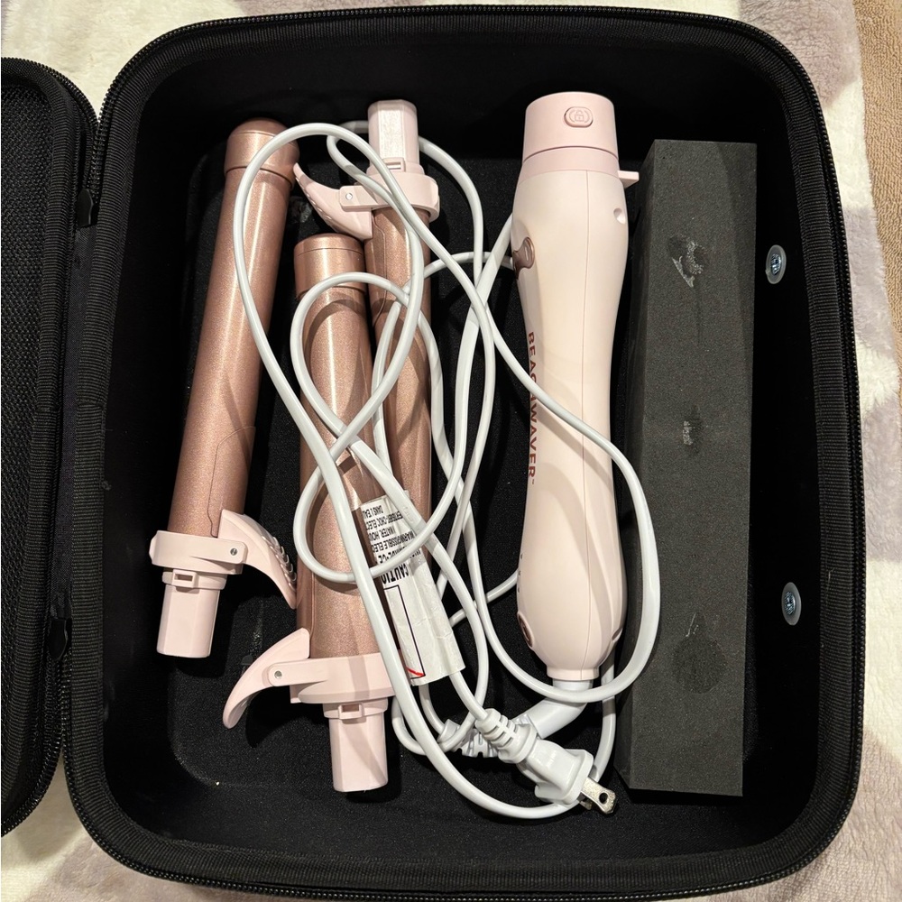 Like New Beach Waver Multi Styler - Blush Pink